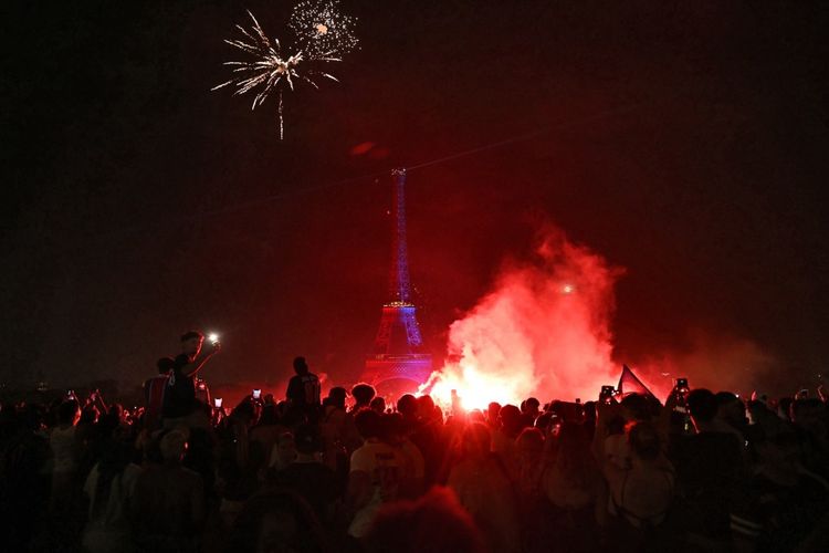 PSG Juara Liga Champions, Kerusuhan di Paris Picu 780 Penangkapan dan 219 Korban Luka