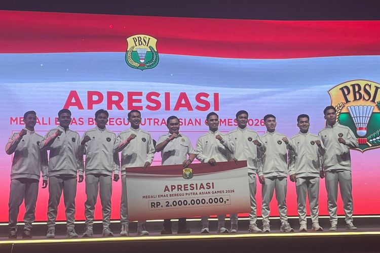 Rayakan 6 Medali Asian Games 2026, Fokus PBSI Berlanjut ke Olimpiade 2028