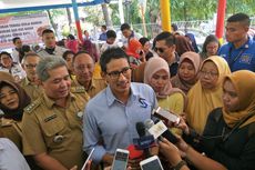 Sandiaga Tak Keberatan Balihonya dengan Prabowo Diturunkan di Bekasi