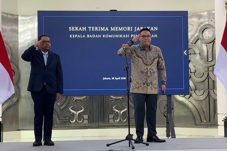 Momen Angga Raka Pamitan dari Badan Komunikasi Pemerintah