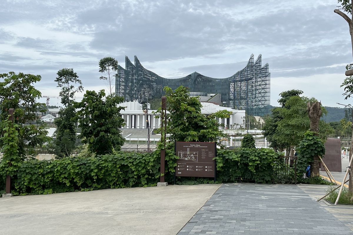 Istana Kepresidenan di Kawasan Inti Pusat Pemerintahan (KIPP), Ibu Kota Nusantara (IKN)
