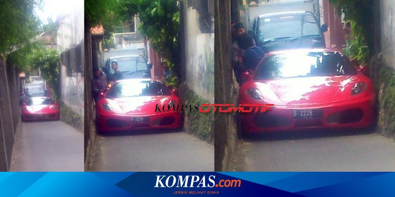 Kevin Aprilio Bete Ferrari Nya Nyangkut