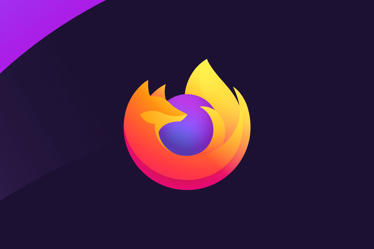 Logo browser Firefox dari Mozilla.