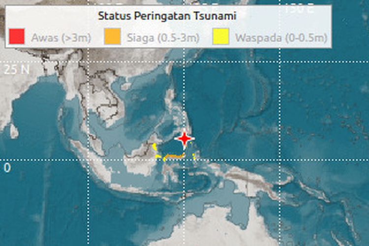 Gempa Mindanao M 7,7 Jadi Pengingat Ancaman Tsunami Indonesia