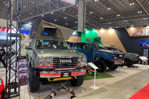 Paket Bodi Penuh Pikap Kabin Ganda Toyota Hilux Bergaya Retro