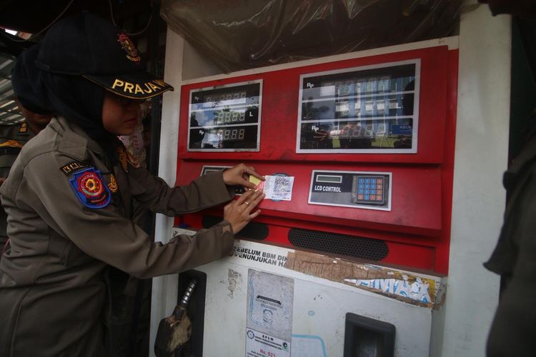 Pertalite Eceran di Balikpapan Tembus Rp 15.000 per Liter, Satpol PP Siapkan Penertiban