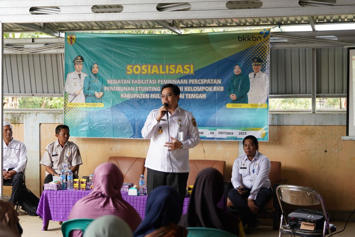 Kelas Pengasuhan Percepatan Penurunan Stunting Tingkat Desa dan Bantuan Makanan Tambahan