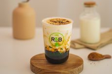 Mencoba Minuman Favorit dari R&B Tea, Cheese Brulee Brown Sugar Pearl Fresh Milk