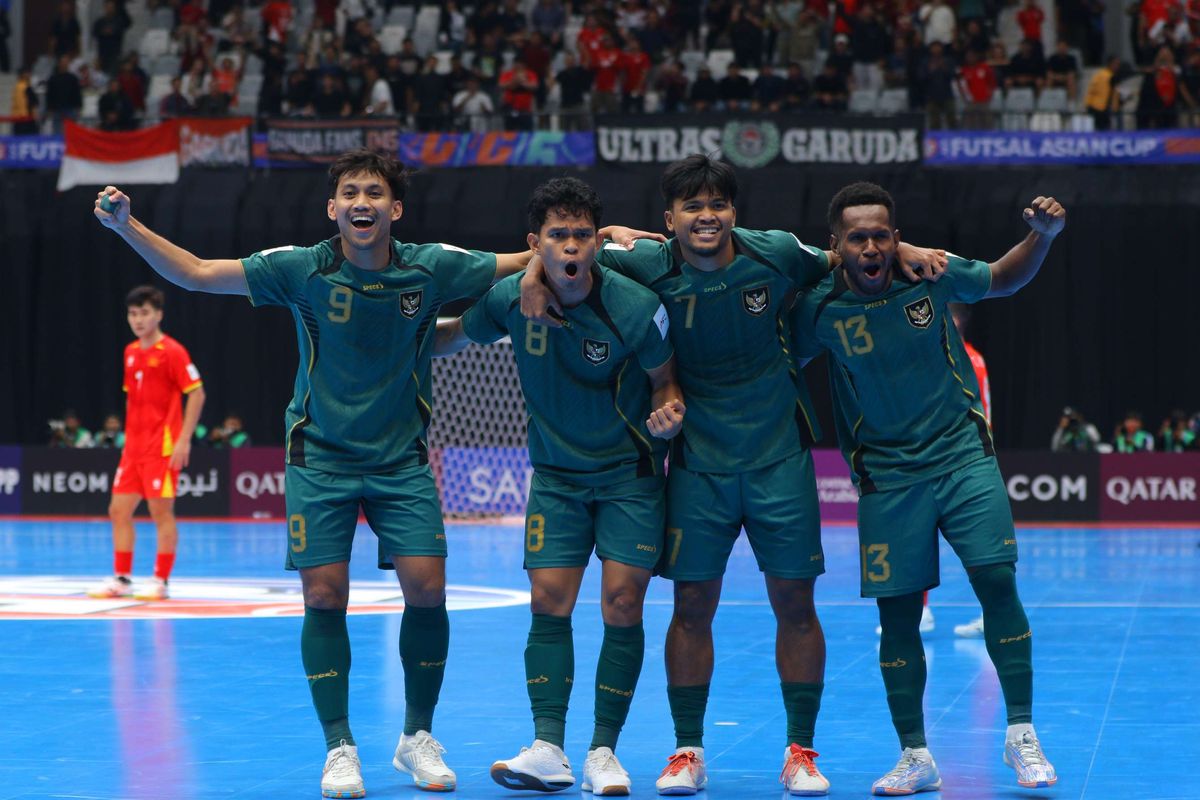 Sejarah! Timnas Futsal Indonesia Tembus Final Piala Asia untuk ...