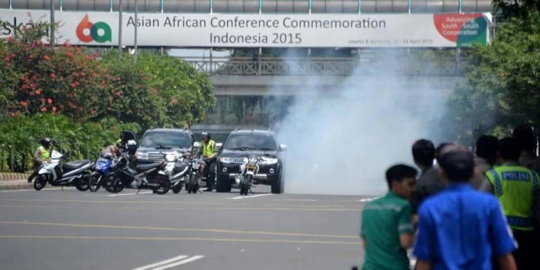 Susatyo Dilempar Bom Saat Berhadapan dengan Teroris di Kawasan Sarinah