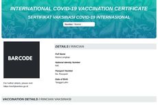 Kemenkes Terbitkan Sertifikat Vaksin Covid-19 Internasional, Ini Cara Akses dan Downloadnya