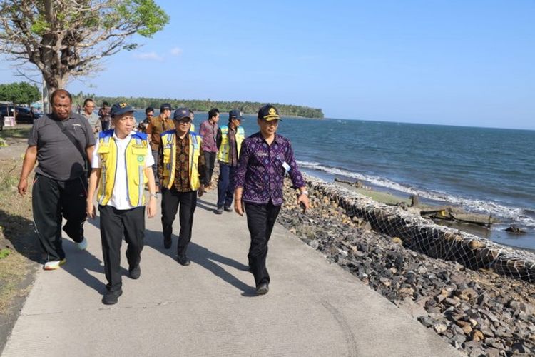 Kementerian PUPR saat mendampingi Kunjungan Kerja (Kunker) Komisi V DPR RI ke Kab. Jembrana, Prov. Bali, Jumat (8/9/2023).