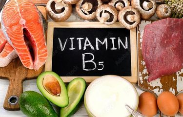Ilustrasi vitamin B5. 