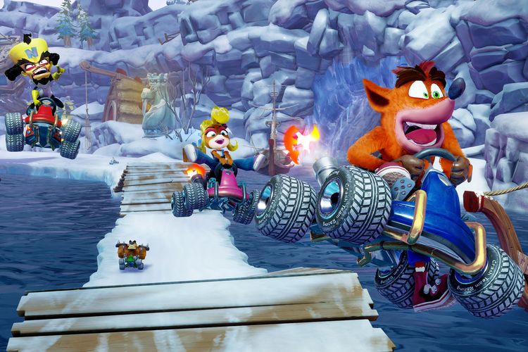 Crash Team Racing Nitro Fueled.