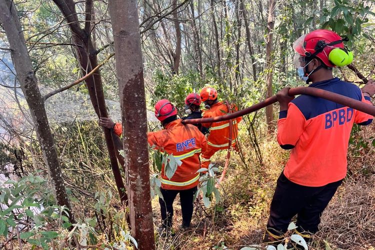 Petugas Pemadam Kebakaran Bromo Terindikasi ISPA Ringan