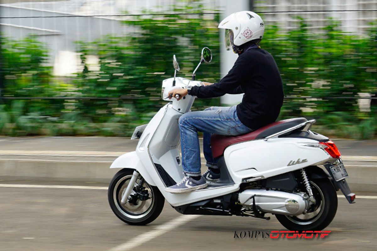 Tes Ride Kymco Like 150i