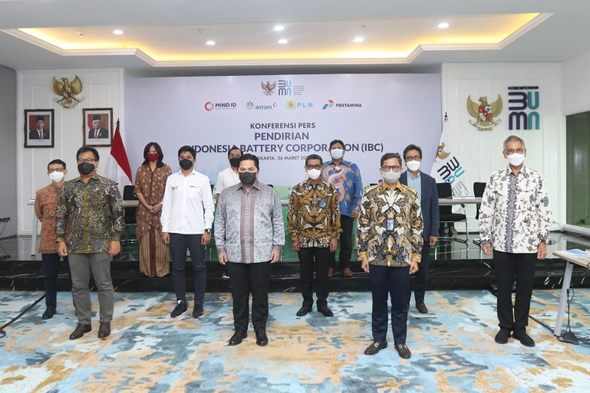 Peresmian Indonesia Battery Corporation (IBC)