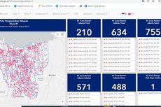 Update Covid-19 di Indonesia: 19 Daerah Zona Merah dan 9 Zona Hijau