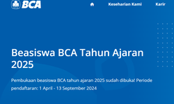 Ini Cara Daftar Beasiswa BCA 2024, Kuliah Gratis dan Ada Uang Saku