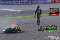 Murid Valentino Rossi Dihukum akibat Dorong Marshal di GP Valencia
