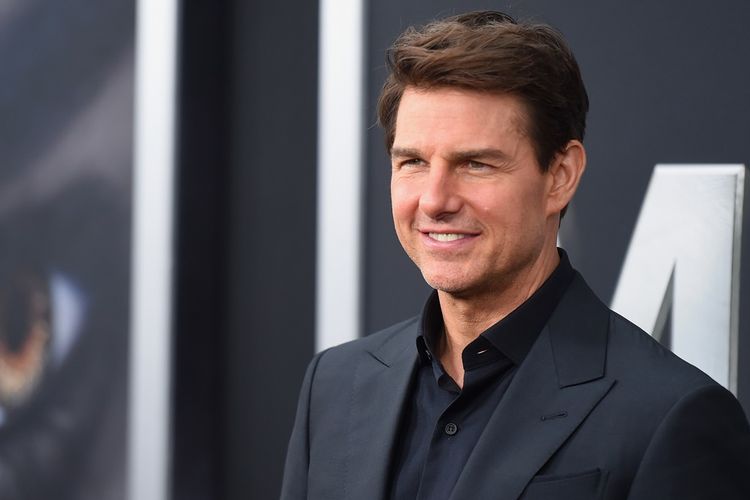 Aktor Tom Cruise menghadiri acara jumpa penggemar untuk film The Mummy di AMC Loews Lincoln Square, New York, Selasa (6/6/2017).  