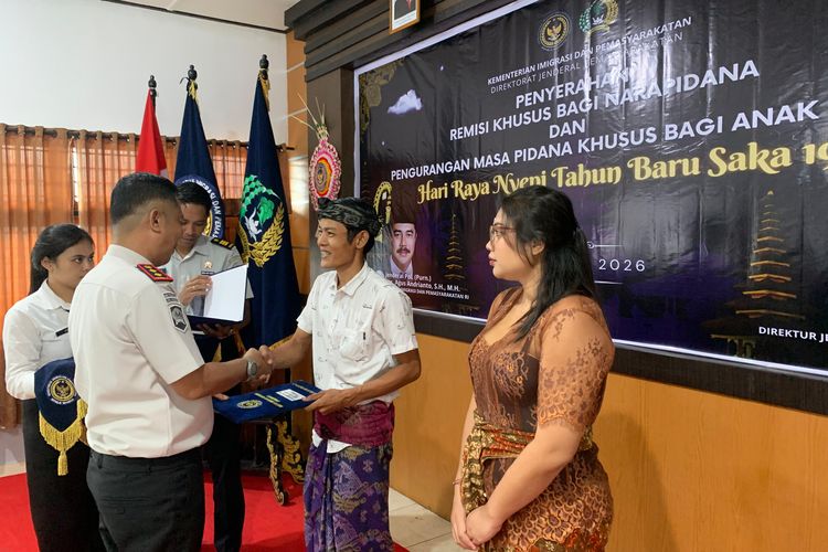 190 Narapidana di Buleleng Terima Remisi Nyepi