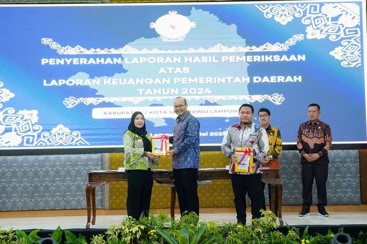 Pemkot Bandar Lampung raih penghargaan WTP. 