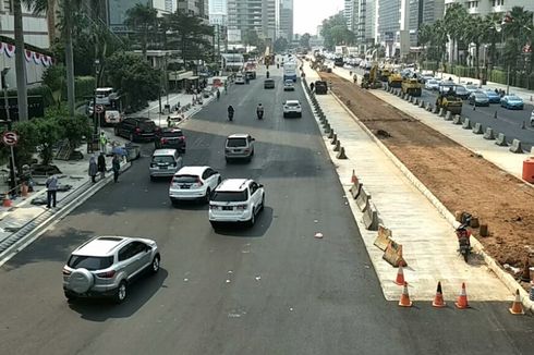 Gubernur DKI: Alhamdulillah Sekarang Jalan Thamrin-Sudirman Sudah Lurus Semua