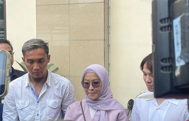 Gunawan Dwi Cahyo dan Okie Agustina sepakat untuk berpisah baik-baik setelah menjalani mediasi di Pengadilan Agama Bogor, Senin (20/11/2023). 