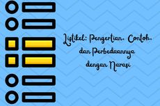 Listikel: Pengertian, Contoh, dan Perbedaannya dengan Narasi