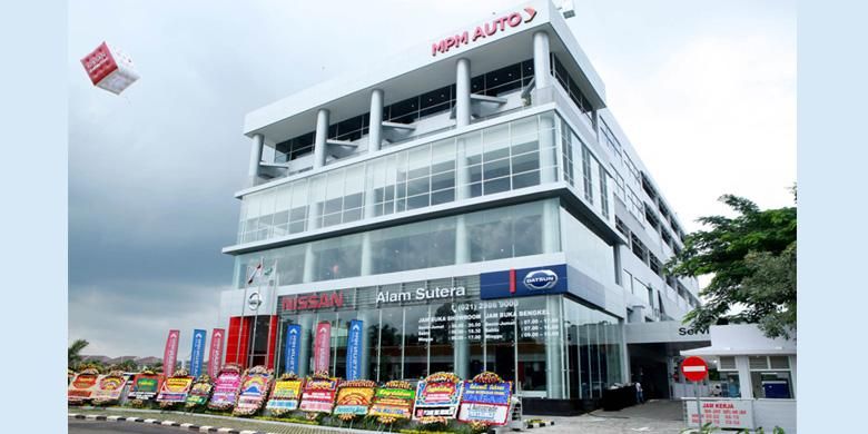 Dealer Nissan-Datsun terbesar di Indonesia yang dikelola MPMAuto, sanggup melayani 153 mobil dalam sehari.