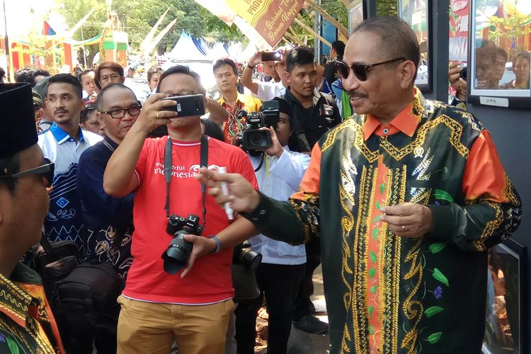 Menteri Pariwisata, Arief Yahya melakukan kunjungan kerja ke Kalimantan Selatan, Rabu (14/8/2019).