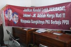 Panwaslu Temukan Spanduk Tudingan Parade Nusantara sebagai PKI