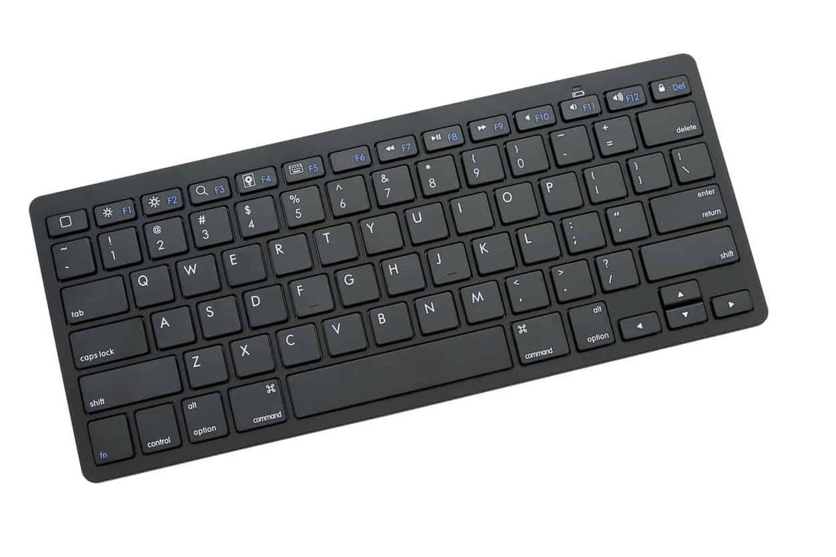 Tonjolan huruf F dan J pada keyboard 