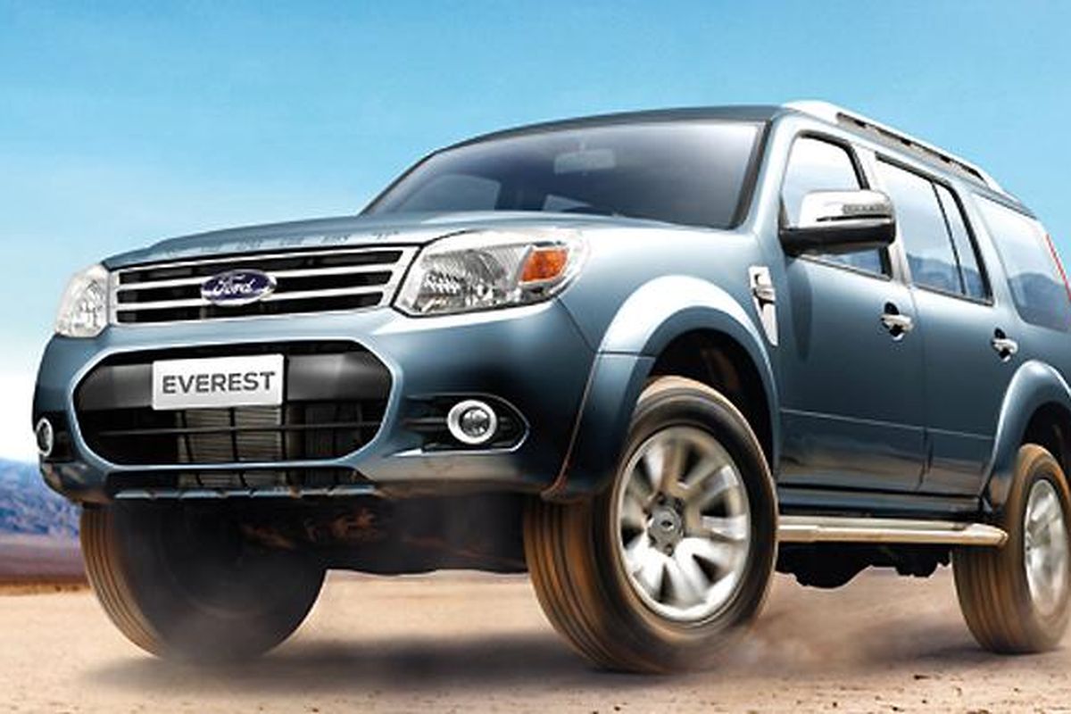 Ford Everest facelift