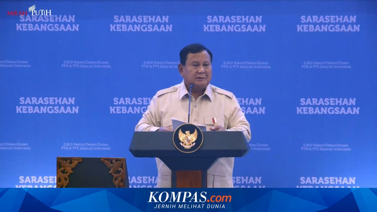 Prabowo: Saya 4 Kali Kalah, tapi Tak Mengganggu Pemimpin yang Dapat Mandat