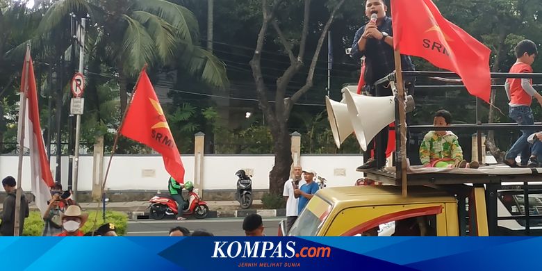 Massa SRMI Demo KPU RI Minta Pemilu Ditunda dan Audit Data