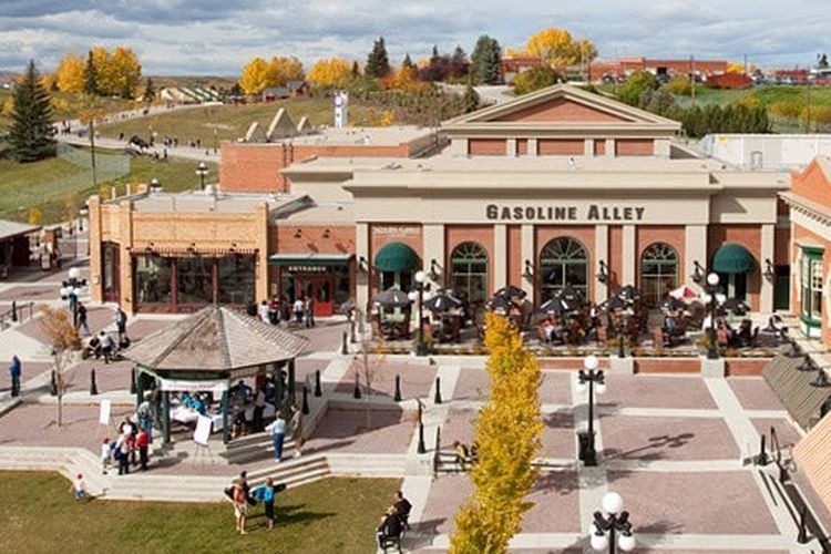 Historical Park, salah satu tempat wisata di Kota Calgary, Kanada. 
