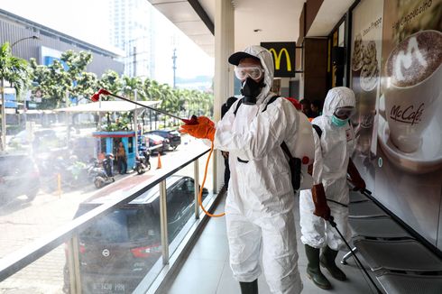 Ini Jalan di Jakarta yang Akan Disemprot Disinfektan Pagi Ini, Rekayasa Lalin Diberlakukan