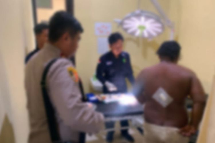 Ditikam Dua Kali di Punggung dan Paha oleh Mandor, Pekerja Proyek Sekolah Rakyat di Tarakan Minta Penyelesaian Jalur Kekeluargaan