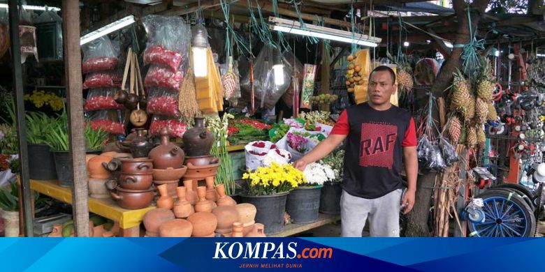 Menengok Kawasan Penjual Bunga Tabur Di Kramat Jati