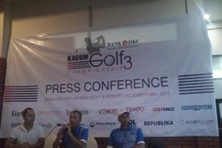 Konferensi Pers KAGUM Golf Championship 2014, Jumat (26/12/2014)