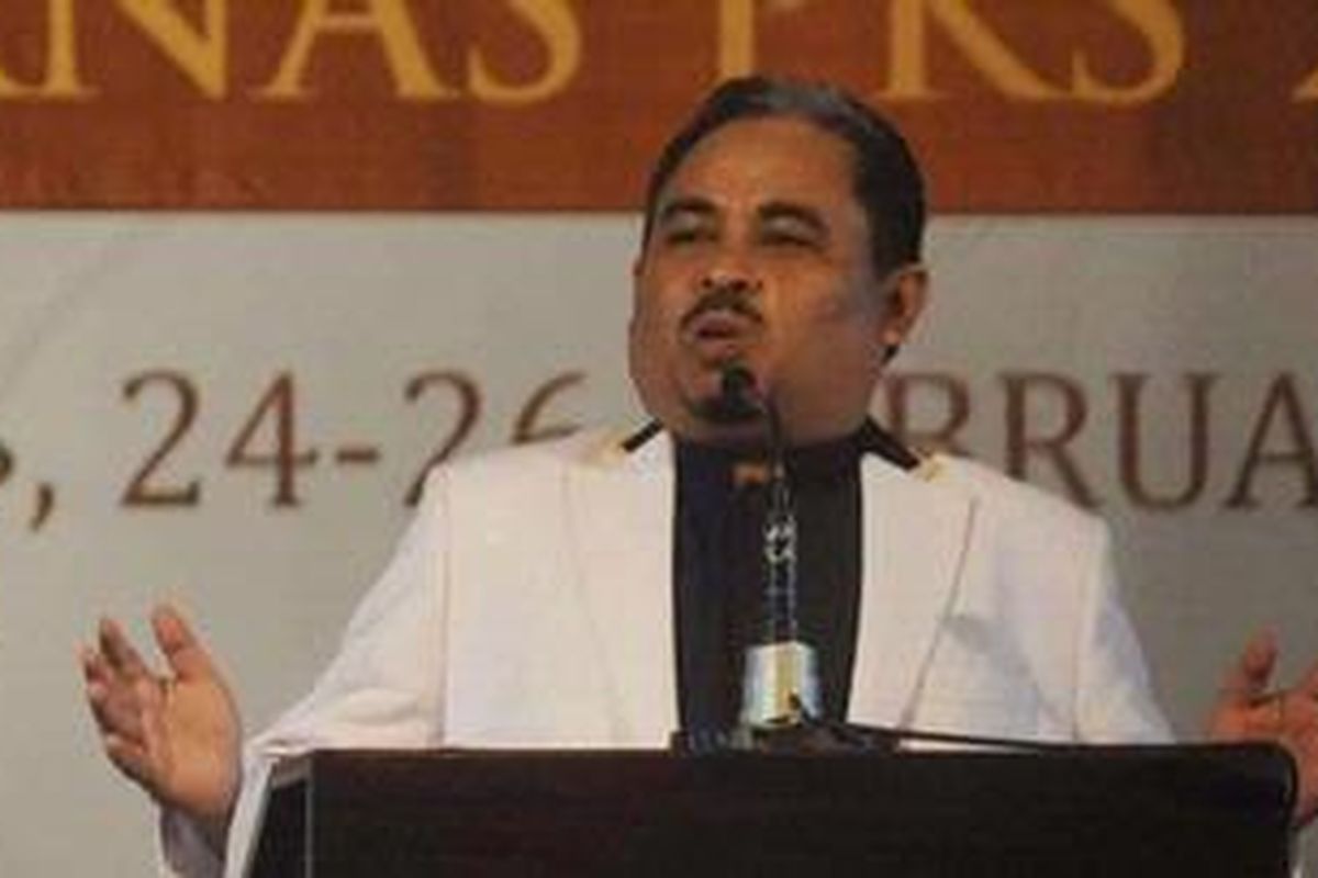 Presiden Partai Keadilan Sejahtera Luthfi Hasan Ishaaq