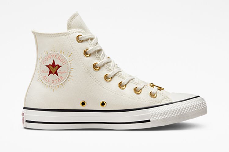 Womens Converse Chuck Taylor All Star Valentines Day High Top Vintage White