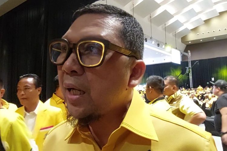 Wakil Ketua Umum Partai Golkar Ahmad Doli Kurnia ditemui di JIExpo Kemayoran, Jakarta, Kamis (20/10/2022).