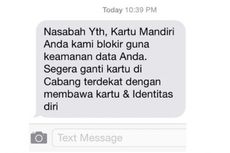 Kartu ATM Bank Mandiri 