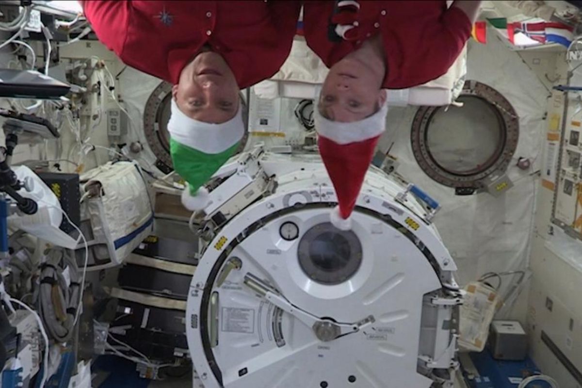 Liburan Natal ala Astronot di ISS