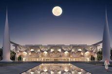 Kemegahan Permainan Cahaya di Mosque of Light Dubai