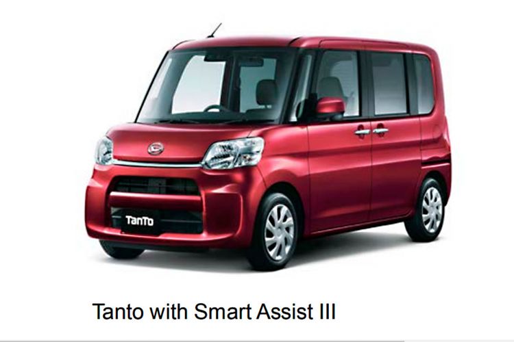 Samrt Asssist III di model Daihatsu Tanto.