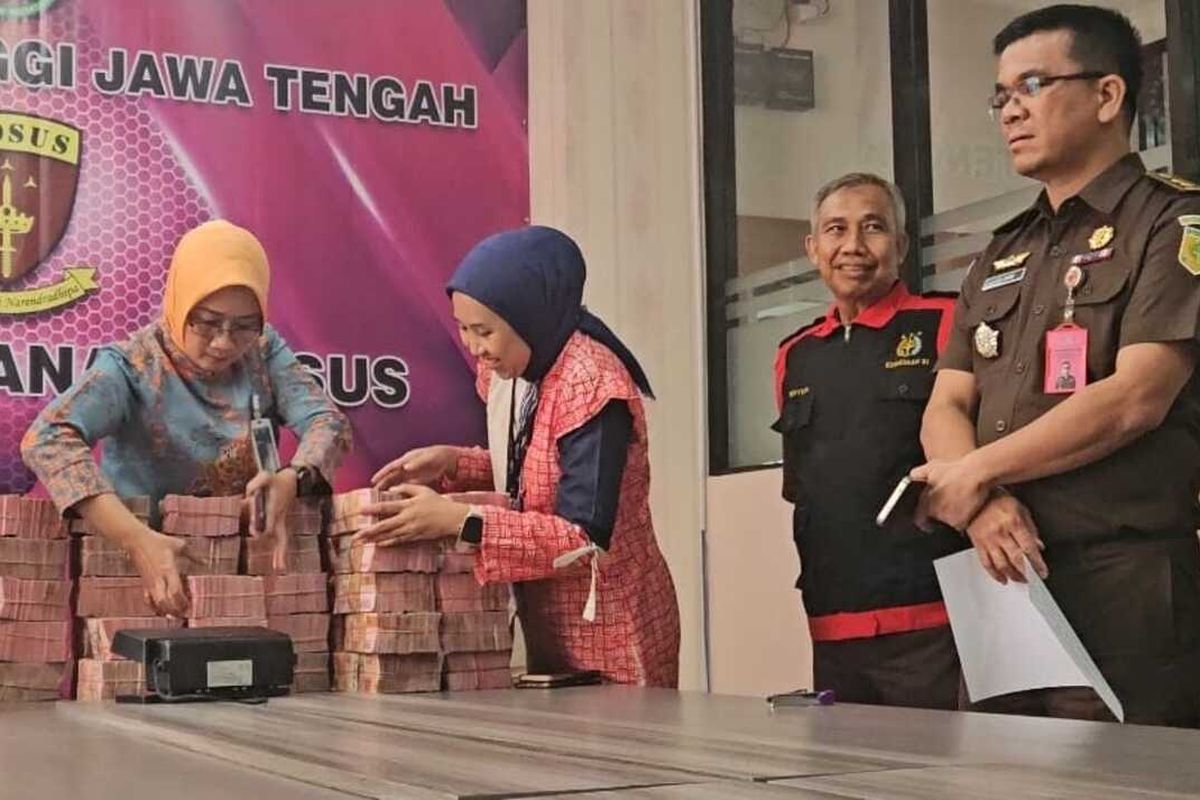 Kejati Jateng Terima Titipan Uang Rp 4,5 Miliar terkait Korupsi Sewa Plasa  Klaten